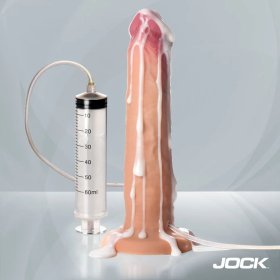 9.75" Ejaculating Silicone Dildo