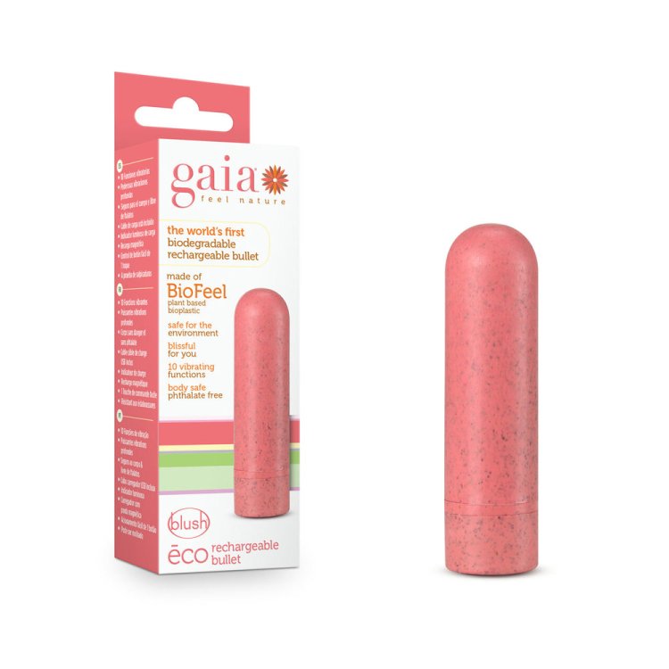 (image for) Gaia - Eco Rechargeable Bullet - Coral