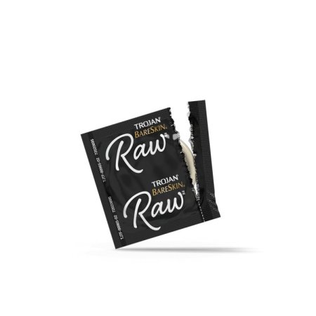 (image for) Trojan Bareskin Raw Condoms - 3pk