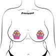 (image for) Happy Birthday Cupcake Pasties - Pink Multicolored