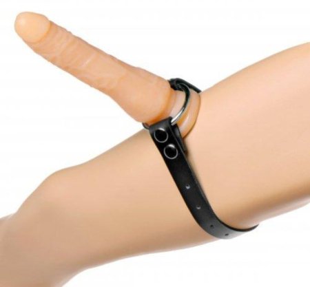 (image for) Thigh/Boot Leather Strap-On (bulk pakg)