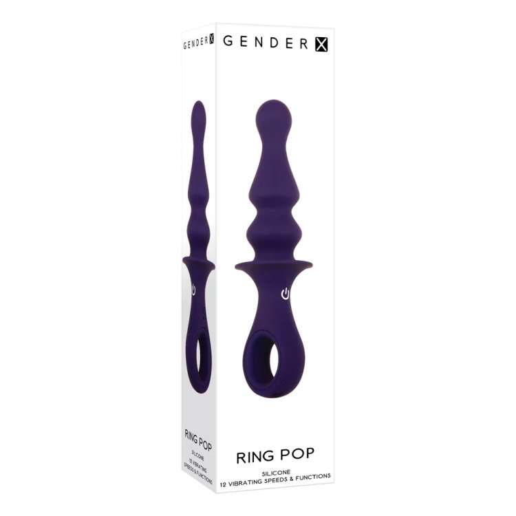 (image for) TESTER - Gender-X Ring Pop - Vibrating Plug