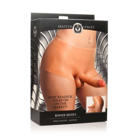 (image for) Boner Briefs silicone penis panty - Med