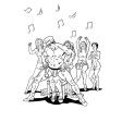 (image for) Bachelorette Party Colouring Book *