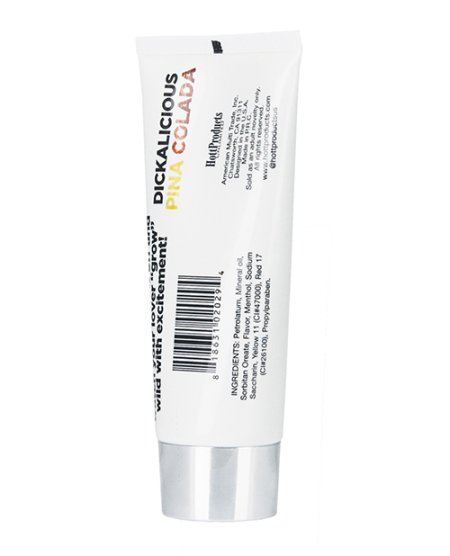 (image for) Dickalicious Penis Arousal Gel 2 oz - Pina Colada