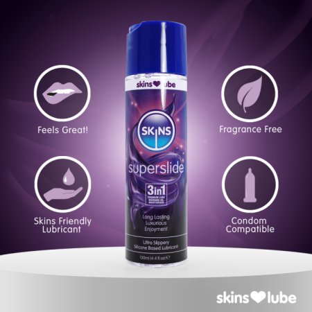 (image for) Skins Super Slide Silicone Based 4.4oz