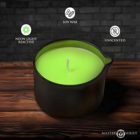 (image for) Wicked Wax Blacklight Reactive Drip Candle Set of 3