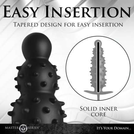 (image for) Ass Puffer Nubbed Inflatable Silic. Plug