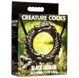 (image for) Black Caiman Silicone Cock Ring