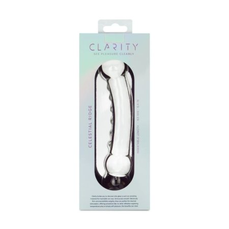 (image for) Clarity - Glass Dildo - Celestial Ridge