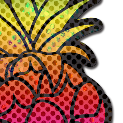 (image for) Rainbow Pineapple Sparkling Pasties