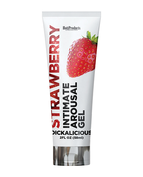 (image for) Dickalicious Penis Arousal Gel 2 oz - Strawberry