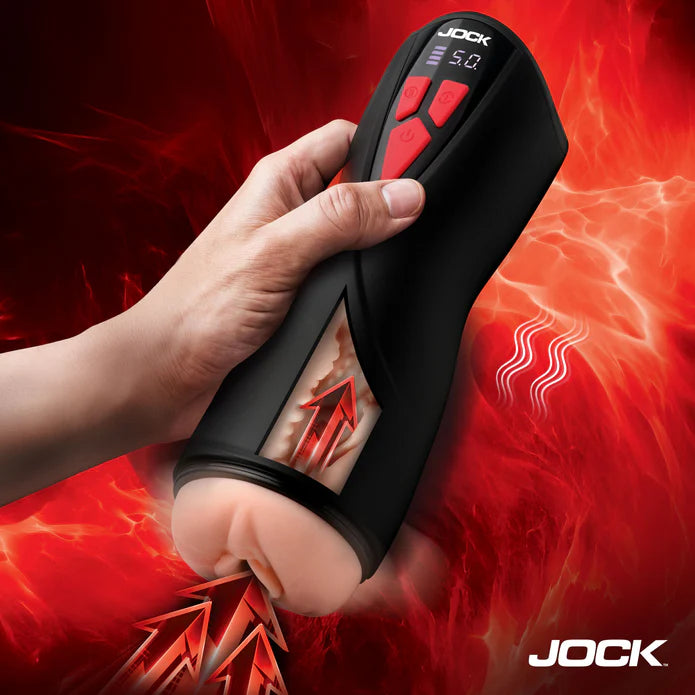 (image for) JOCK Advanced Banger! Sucking & Vibrating Pussy Masturbator
