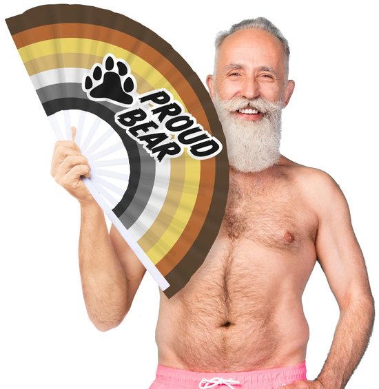 (image for) M Proud 25\" Fan - Proud Bear