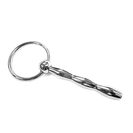 (image for) Stainless Steel Ribbed Urethral Plug